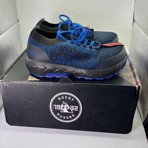 Rocky Day One Safety Workknit LX Women's Composite Shoe Size 6M New Black Blue
